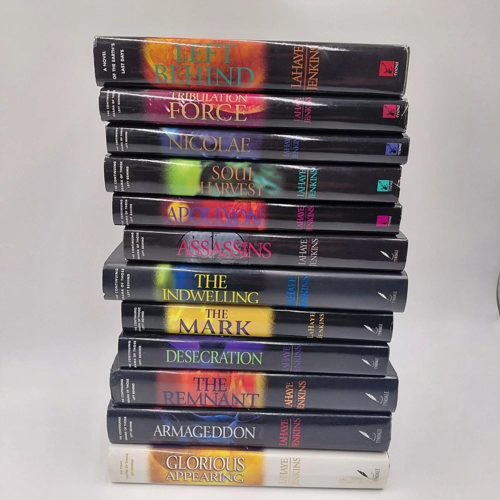 Left Behind Hardcover Book Original Series Lot 1-12 Religious Christian Tyndale
